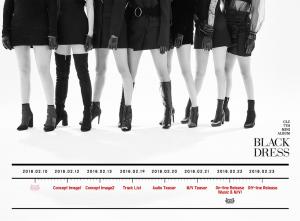 씨엘씨(CLC), 오는 22일 신보 ‘BLACK DRESS’ 발표…컴백 스케줄러 공개
