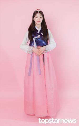 [HD포토] 라붐(LABOUM) 지엔, ‘한복 입고도 완벽한 비율’ (한복인터뷰)