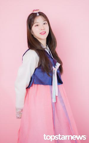 [HD포토] 라붐(LABOUM) 지엔, ‘청순한 소녀감성’ (한복인터뷰)