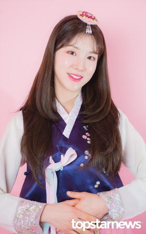 [HD포토] 라붐(LABOUM) 지엔, ‘45도 청순美’ (한복인터뷰)