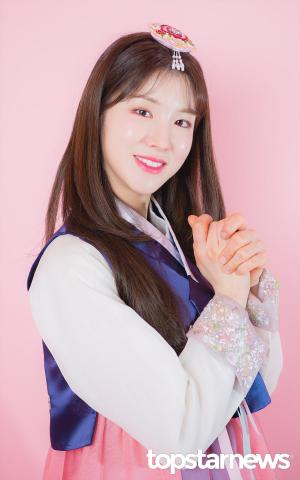 [HD포토] 라붐(LABOUM) 지엔, ‘2018년도 사랑 한가득’ (한복인터뷰)