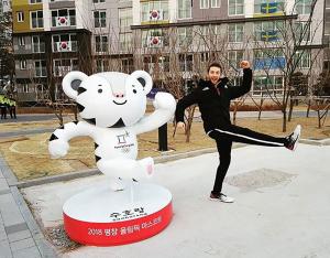 [근황] 겜린, 수호랑이랑 인증샷 찍으며…‘시선집중’