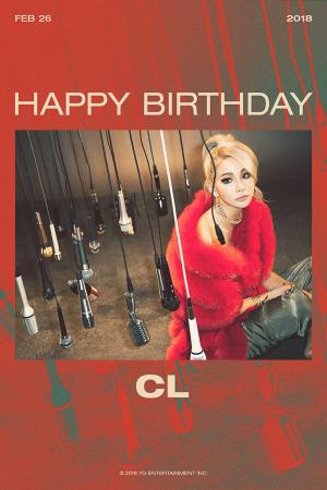 YG, 씨엘(CL) 생일 축전 ‘섹시미’ 발산…“생일축하해 채린아”