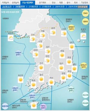[오늘날씨] 아침 저녁 큰 일교차 주의…미세먼지 농도는 &apos;보통&apos;