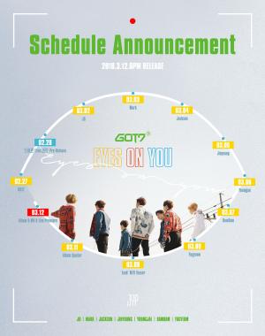 GOT7(갓세븐), 컴백 2주전 프로모션 일정 공개