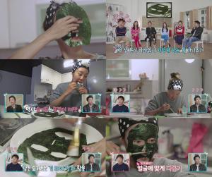 ‘비행소녀’ 최여진, 피부관리 비법으로 김팩 선보여…출연진 일동 당황