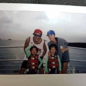 ‘화목한 가족사진’ 이휘재, 과거 괌 여행 당시 찍은 가족사진 공개