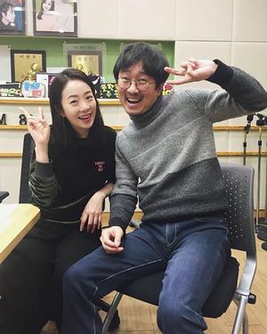 ‘FM대행진’ 박은영아나운서, 장항준 감독과 함께한 투샷…‘훈훈’