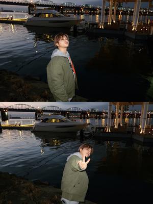 [근황] 아이콘(iKON) 김진환, 한강 배경으로 브이…”행사끝”
