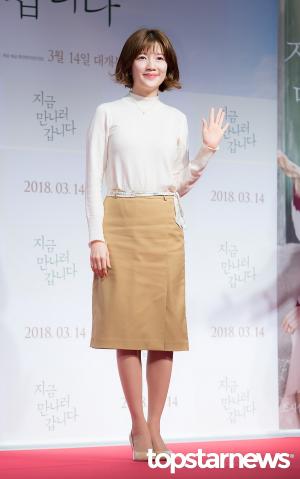 [HD포토] 장소연, ‘봄 분위기 물씬 나는 패션’ (지금만나러갑니다)