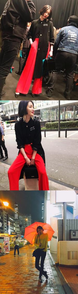 [근황] 김새롬, 일본 도쿄에서도 빛난 패션…‘단발병 부르는 헤어스타일’