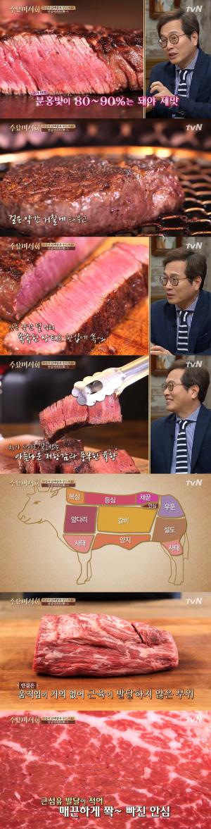 ‘수요미식회’ 안심, 등심과 차이점은? “8~90% 구워야 맛있어…다 익히면 맛없다”