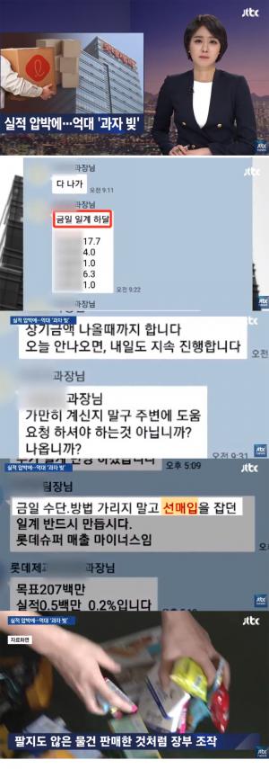 ‘JTBC뉴스룸’ 안나경 아나운서, “롯데제과 사원들, 실적 압박에 억대 ‘과자 빚’ 생겨”