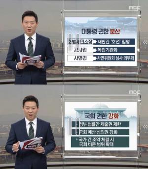 ‘뉴스콘서트’ 靑 개헌안, 대통령 4년 연임제 명시…선거연령 만 18세로 하향 조정