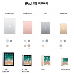 애플 아이패드(iPad), 현재 출시된 모델 가격 비교해보니…‘미니4부터 프로까지’