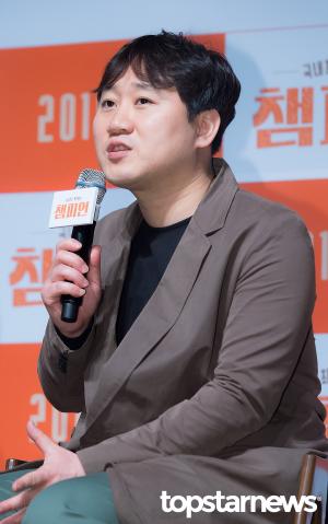 [HD포토] 김용완 감독, ‘영화 챔피언 연출 맡았습니다’ (챔피언)