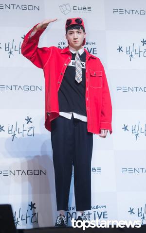 [HD포토] 펜타곤(PENTAGON) 우석, ‘저 키커요!’