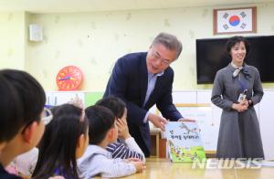 문재인 대통령, ‘유시민 작가 제안’ 초등학교 방과 후 돌봄 현장 방문 사실 새삼 화제