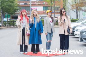 [UHD포토] 이엑스아이디(EXID), ‘언니들의 출근길’ (뮤직뱅크)