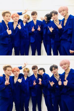 몬스타엑스(MONSTA X), 파란 수트도 완벽 소화…’역시 1위가수’