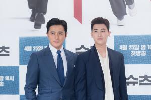 [현장] ‘슈츠(Suits)’ 장동건 “19살 차이 박형식, 나를 별로 안 어려워해”