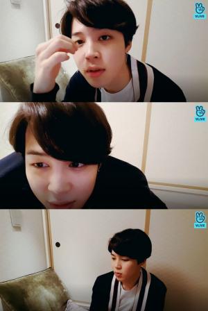 지민(JIMIN), ‘VLIVE’ 생방송 영상 조회수 240만 돌파…‘믿고 보는 박지민’