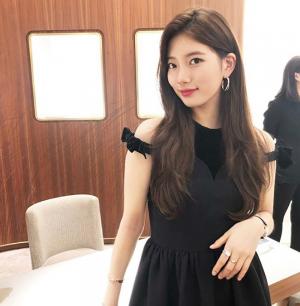 “BLACK DRESS”…수지(Suzy), 고혹미 넘치는 드레스 자태