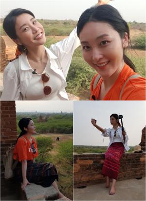 ‘배틀트립’ 걸스데이 소진-신아영, 미얀마 사원에 강림한 여신들(feat. 분위기 폭발)