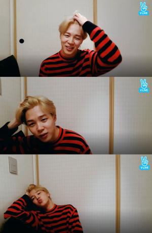 방탄소년단(BTS) 지민, 생일 맞이 ‘VLIVE(브이앱)’에서 40회 이상 한 행동은?…‘트레이드 마크’