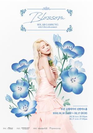 마마무 솔라, 솔로 ‘솔라감성 콘서트 Blossom’ 부산 공연 개최 확정…공감+교감 선사 ‘기대감 UP’