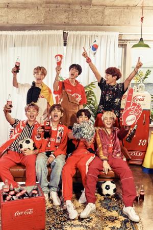 방탄소년단(BTS), 2018 FIFA 러시아월드컵 광고 촬영 화보 공개
