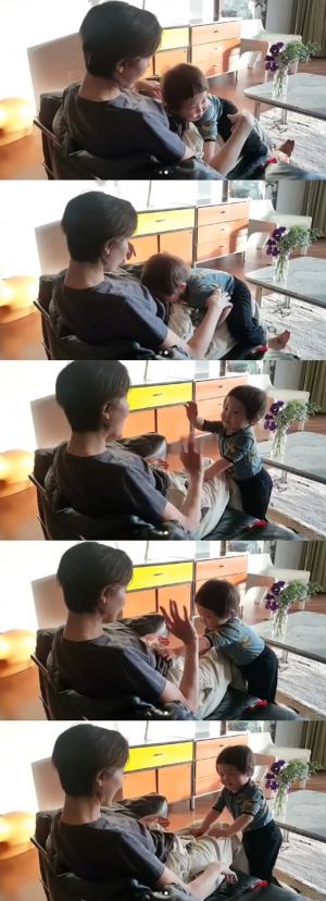 ‘둘째 임신’ 김나영, 아들 최신우와 행복한 일상…“형아 되기 초읽기”