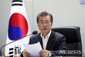 문 대통령, “회담 취소 당혹스럽고 매우 유감이다”