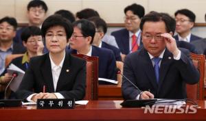 김영주 장관, 최저임금법 개정안 법사위 통과 “90% 임금노동자들 불이익 없다” 밝혀