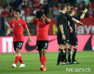 피파랭킹 61위 한국, 피파랭킹 41위 보스니아에 3:1로 패배