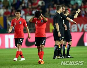 신태용호, 월드컵 출정식에서 보스니아에 1-3 완패...3일 오스트리아로 출국