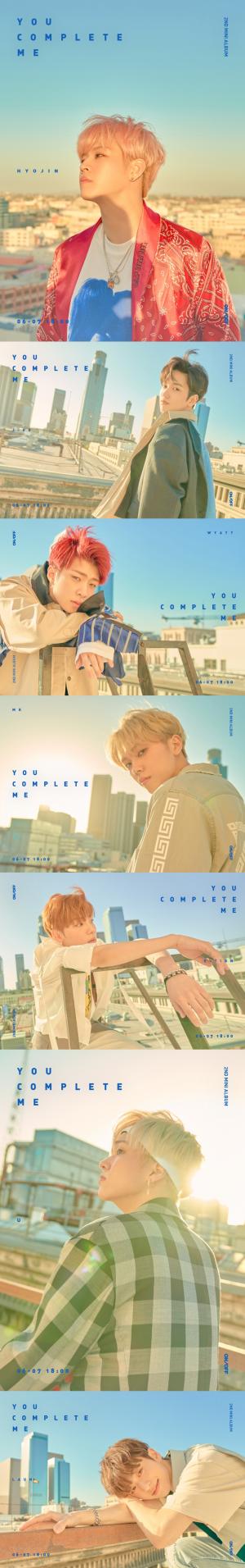 ‘컴백’ 온앤오프(ONF), 7人 7色 티저 공개…타이틀곡은 ‘Complete(널 만난 순간)’