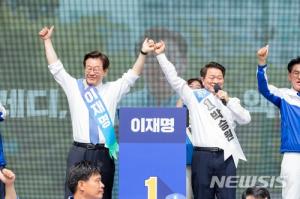 이재명, ‘여배우 김부선 스캔들’에도 경기도지사 지지율 상승에 전력…‘48시간 유세’