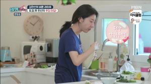 ‘비행소녀’ 김완선, 평소 안 하던 운동에 요리까지…사랑의 힘?