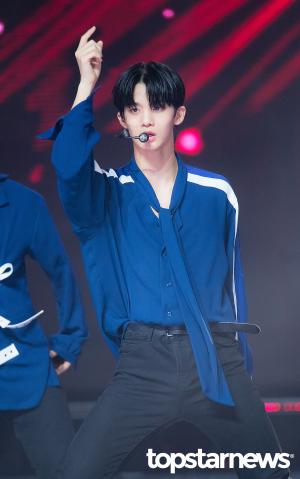 [HD포토] 워너원(Wanna One) 배진영, ‘모니터 뚫고 나오는 잘생김’ (쇼챔피언)