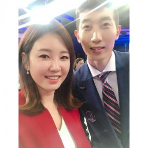 ‘KBS 뉴스9’ 김솔희 아나운서, 눈부신 활약한 조현우 선수와 기분 좋은 만남 공개