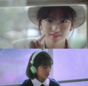 스타쉽 안유진, 렌즈 광고 외 MV도 출연…‘엑소 백현·유승우·산들과’
