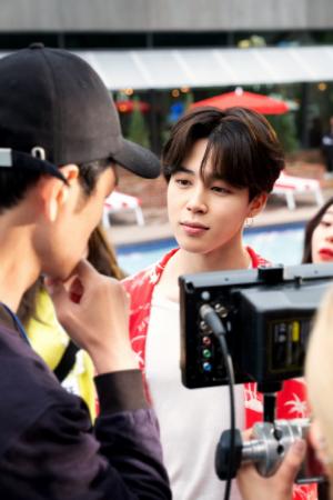 [원본 화질] 방탄소년단과 박보검의 코카콜라 여름 캠페인 광고 현장 모습은?