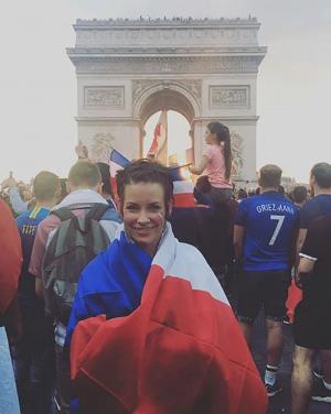 ‘앤트맨과 와스프’ 에반젤린 릴리, 프랑스 우승 만끽하며 미소 만개…“What a night”