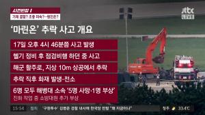 ‘사건 반장’ 해병대 헬기 시험비행 중 추락, 부상자 의식 회복