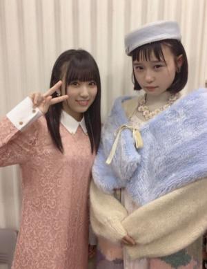 HKT48 야부키 나코-무라카와 비비안, 키 차이 실감 나는 한 컷…‘비비안이 이렇게 컸나’