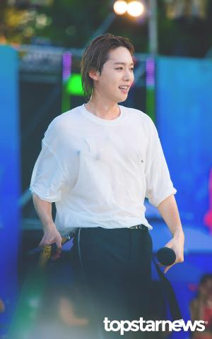 [HD포토] 위너(WINNER) 김진우, ‘흠뻑 젖은 꽃사슴’ (워터밤2018)