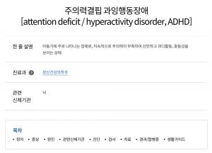 ADHD, 주의력결핍 과잉행동장애의 약어…’원인과 증상은?’