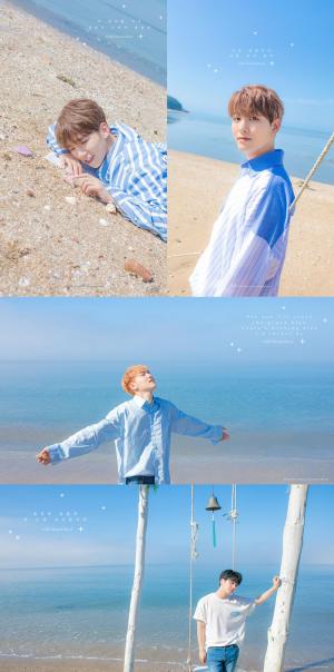 백퍼센트, 신곡 ‘Grand Bleu’(그랑블루) 리릭 포토 공개…‘기대감 UP’
