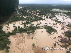 라오스 댐 붕괴 사고 피해 지역 넓어져…이재민 1만 명 발생